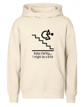 Keep staring i might do a trick