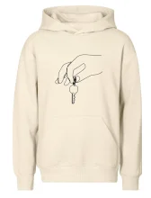 Kľúče a ruka jedným ťahom