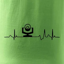 Ekg osvetľovač - robo hlava