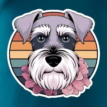 Bradáč - sučka a kvety