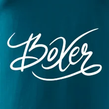 Boxer - nápis okrasný