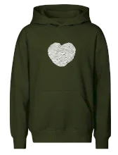 Odtlačok prsta srdce