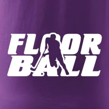 Floorball nápis rovný