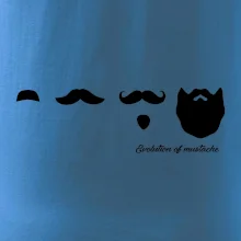 Evolution mustache Evolution mustache
