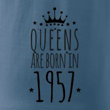 Queens are born in 1957