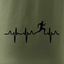 EKG bežec - muž EKG bežec - muž