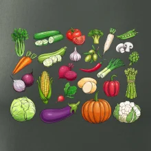 Zelenina zo záhradky