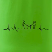 EKG rodina a dvaja chlapci