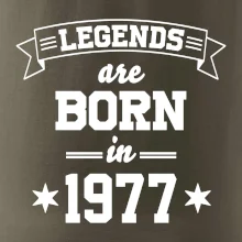 Legends are born in 1977