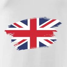 Britská vlajka roztrhaná