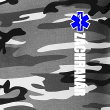 Nápis Záchranár + hviezda Nápis Záchranár + hviezda