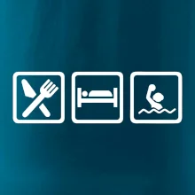 Eat sleep vodné pólo v rade