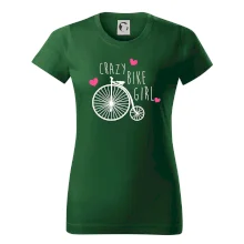 Crazy bike girl
