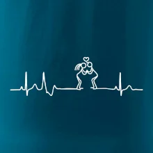 EKG zamilovaný pár EKG zamilovaný pár