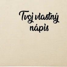 Tvoj vlastný nápis písací - na prsníku
