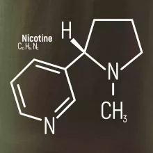Molekulárna štruktúra Nikotín