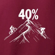 Narodeniny cyklista a lyžiar 40