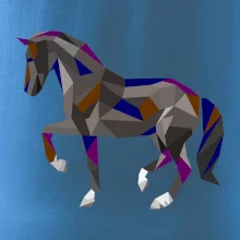 Kôň geometria farebný