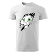 Kočka v roztrženém triku