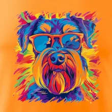 Bradáč farebný štýl 70s