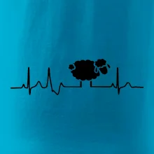 EKG čierna ovečka