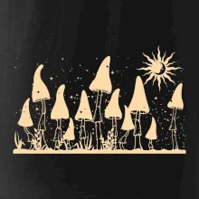 Goblincore noční krajina Goblincore noční krajina