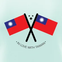 In love with Taiwan - vlajky