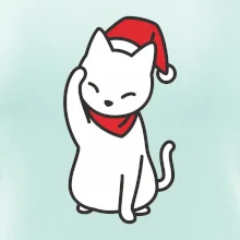 Vianočná mačka mávajúca Vianočná mačka mávajúca