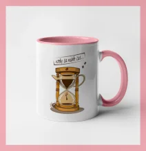 Vždy sa nájde čas na kávu (Pecka design)