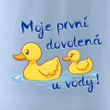 Moje první dovolená u vody - holčička