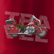 Cestovná motorka Amerika červená Cestovná motorka Amerika červená