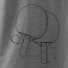 Rakety na stolný tenis jedným ťahom