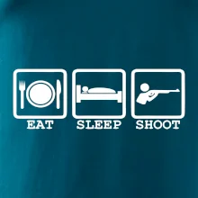 Eat sleep shot Eat sleep shot