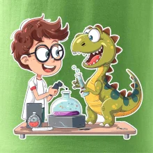 Chemik a dinosaurus - chlapec