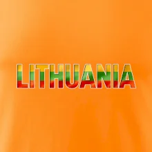 Lithuania - nápis vlajka