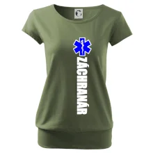 Nápis Záchranár + hviezda