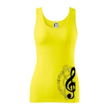 Husľový kľúč a noty