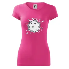 Florbal lopta v triku Florbal lopta v triku