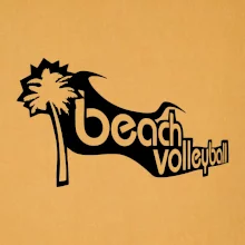Beach volleyball obrys
