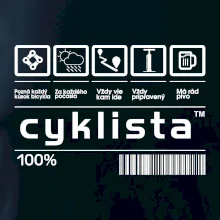 Čiarový kód - cyklista