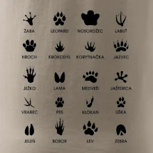 Zvieracie stopy - názvy