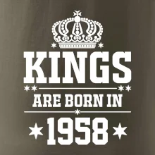 Kings are born in 1958