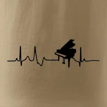 Piano ekg - krídlo