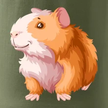 Morča - kreslené, bielo oranžové