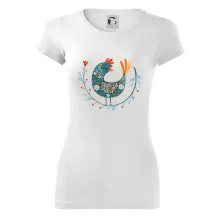 Folklór - sliepky s margarétkami Folklór - sliepky s margarétkami