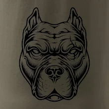 Americký stafordšírsky teriér hlava