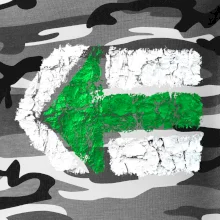 Párová turistická značka zelená