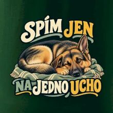 Spím jen na jedno ucho - vlčák