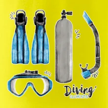 Diving elements