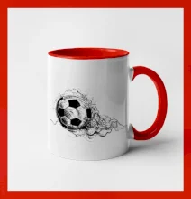 Futbalová lopta - kresba ceruzkou